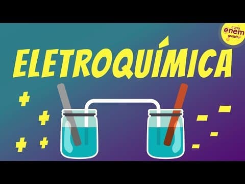 Thumbnail da aula: ELETROQUÍMICA - Oxidação e Redução | Resumo de Química Enem. Prof. Felipe Sobis