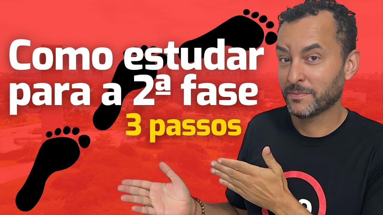 Thumbnail: Três PASSOS SIMPLES para a 2ª fase FUVEST | UNESP | UNICAMP