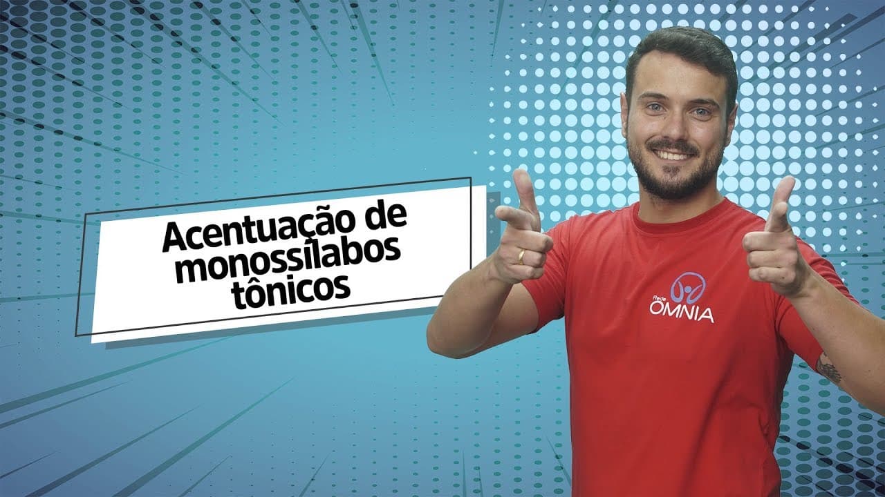 Thumbnail: Acentuação de monossílabos tônicos - Brasil Escola