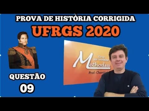 Thumbnail da aula: Questão 09 prova de história UFRGS 2020 - Este líderes geralmente de origem militar oriundo em sua