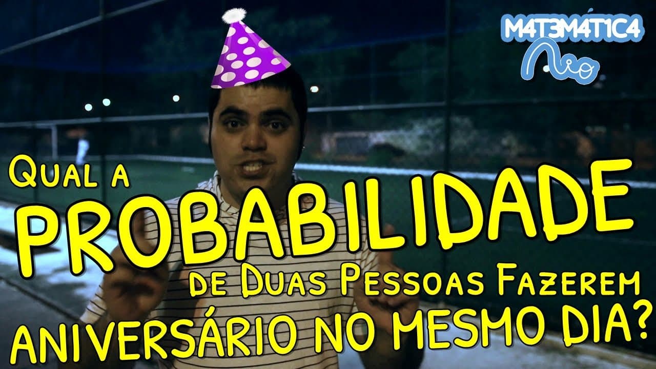 Thumbnail: Qual a Probabilidade de Duas Pessoas Fazerem Aniversário no Mesmo Dia? | COPA DO MUNDO