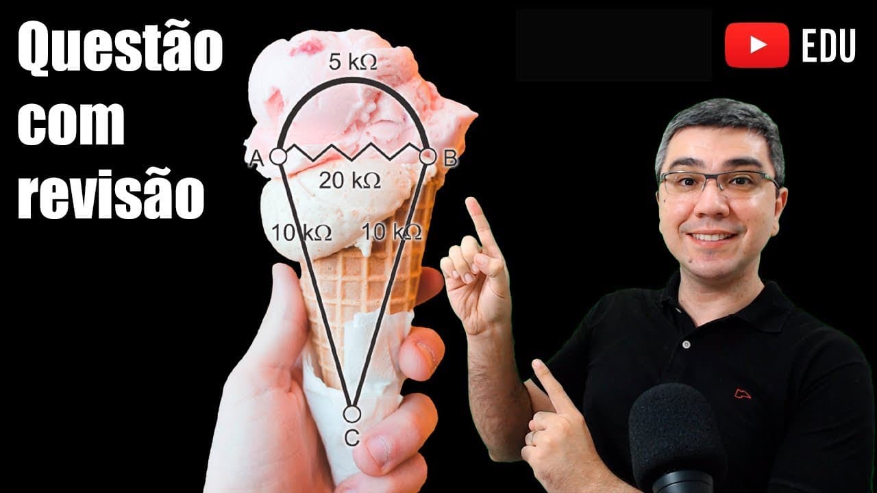 Thumbnail: Sorvete elétrico | Questão com revisão ENEM