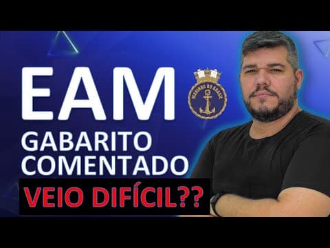 Thumbnail da aula: EAM 2020 - Gabarito Comentado (Matemática)
