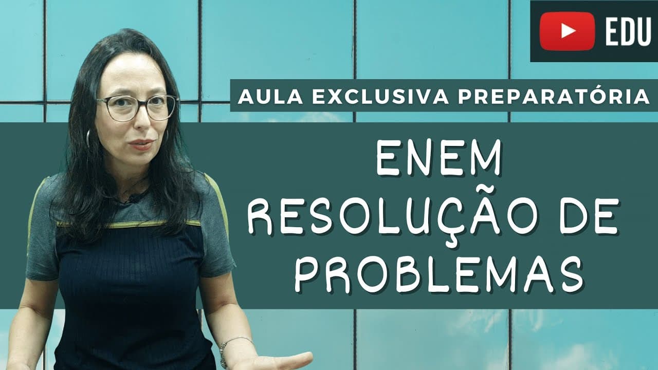 Thumbnail: 💎 Vai fazer o ENEM? Matemática Básica para o ENEM - Professora Angela Matemática