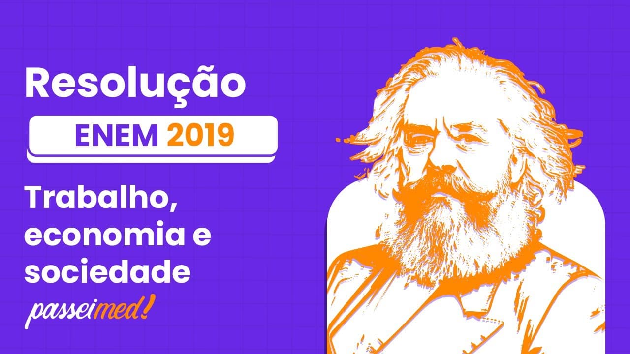 Thumbnail: ENEM 2019 - TRABALHO ECONOMIA E SOCIEDADE | A maior parte das agressões e manifestações...