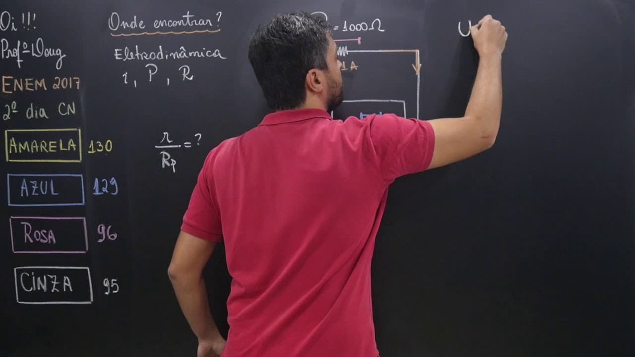 Thumbnail: ENEM 2017 - Questão 130 de Física (Caderno Amarelo)
