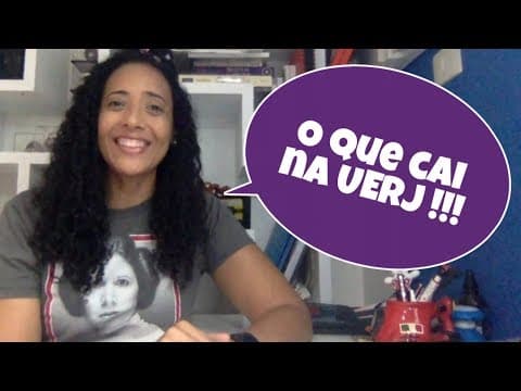 Thumbnail da aula: O que mais cai de química na UERJ. Caminho das pedras