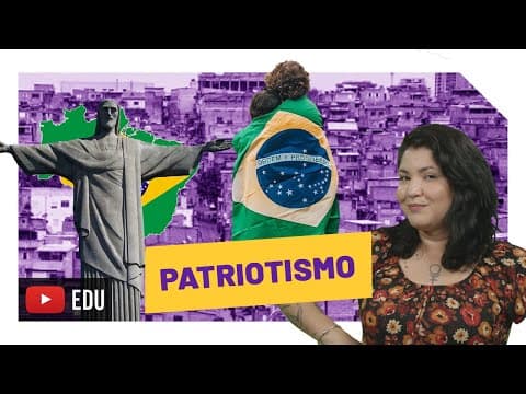 Thumbnail da aula: Redação Enem | O patriotismo em questão no Brasil