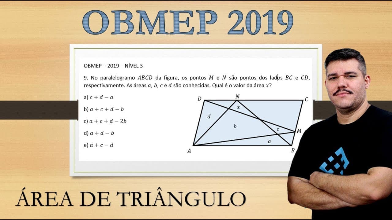Thumbnail: OBMEP 2019 - Nível 3 - Questão 9
