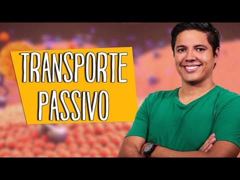 Thumbnail da aula: TRANSPORTE PASSIVO - CITOLOGIA: Difusão  e Osmose - Prof. Kennedy Ramos