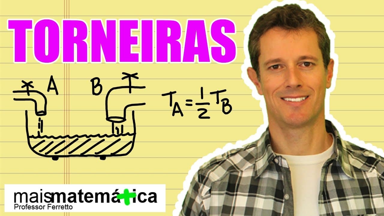 Thumbnail: Questão 5: Questão sobre Torneiras