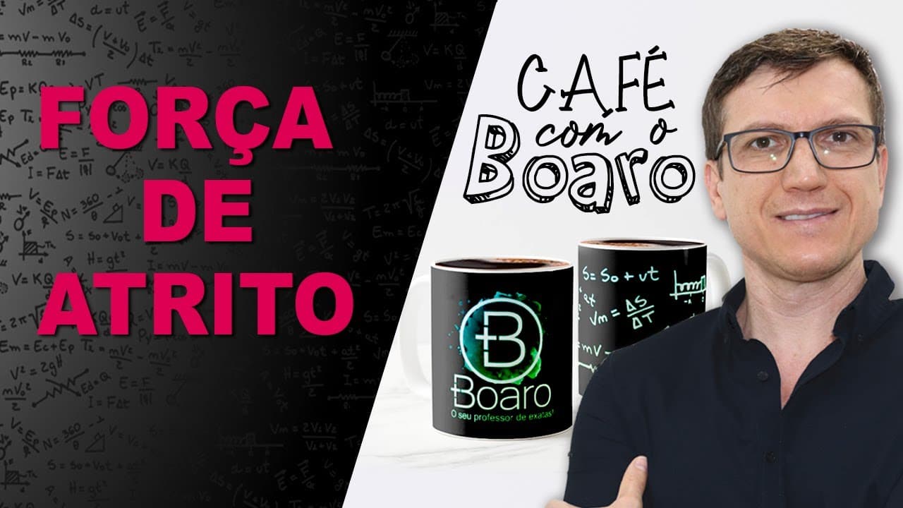 Thumbnail: FORÇA de ATRITO - Dinâmica - EXERCÍCIOS para REVISÃO de FÍSICA - EXC097
