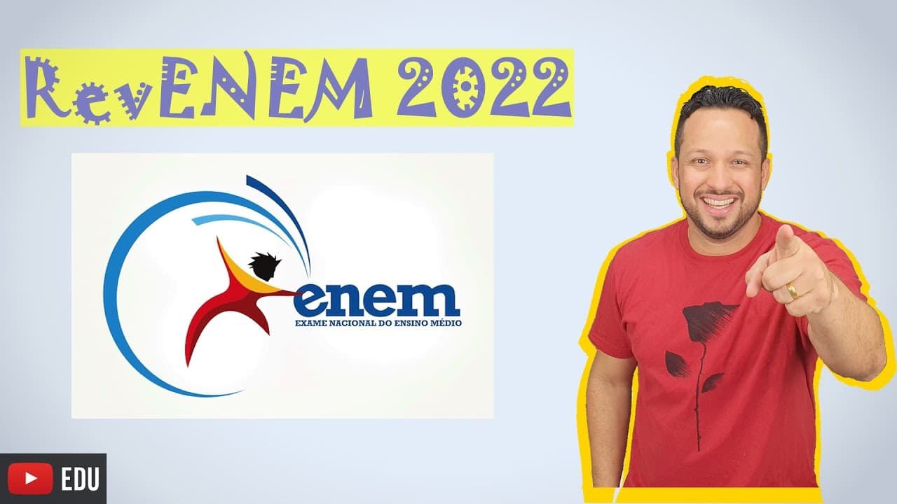 Thumbnail: Teorias Evolutivas - Darwin e Lamarck - Questão ENEM - Revisão ENEM 2022 - Evolução