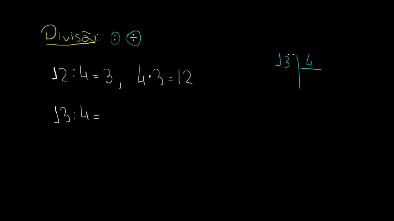 Thumbnail: Aprenda a Dividir - Introdução à Divisão (Parte 1) | Matemática Rio