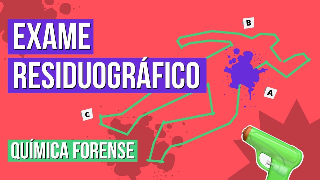Thumbnail: QUÍMICA FORENSE: exame residuográfico | Química para o Enem | Larissa Sousa Campos