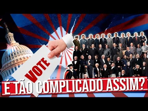 Thumbnail da aula: ENTENDA COMO FUNCIONAM AS ELEIÇÕE NOS EUA!!!
