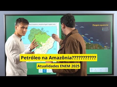 Thumbnail da aula: AMAZÔNIA em apenas 6 minutos [ATUALIDADES ENEM 2026]
