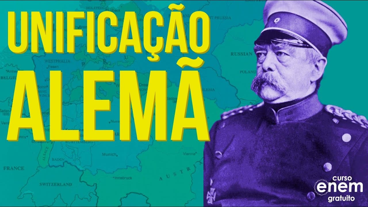Thumbnail: UNIFICAÇÃO ALEMÃ | Resumo de História para o Enem