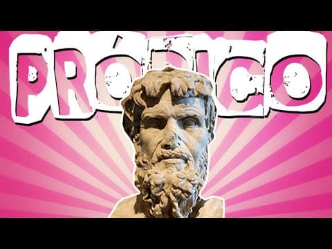 Thumbnail da aula: O SOFISTA PRÓDICO E A ÉTICA HERÓICA