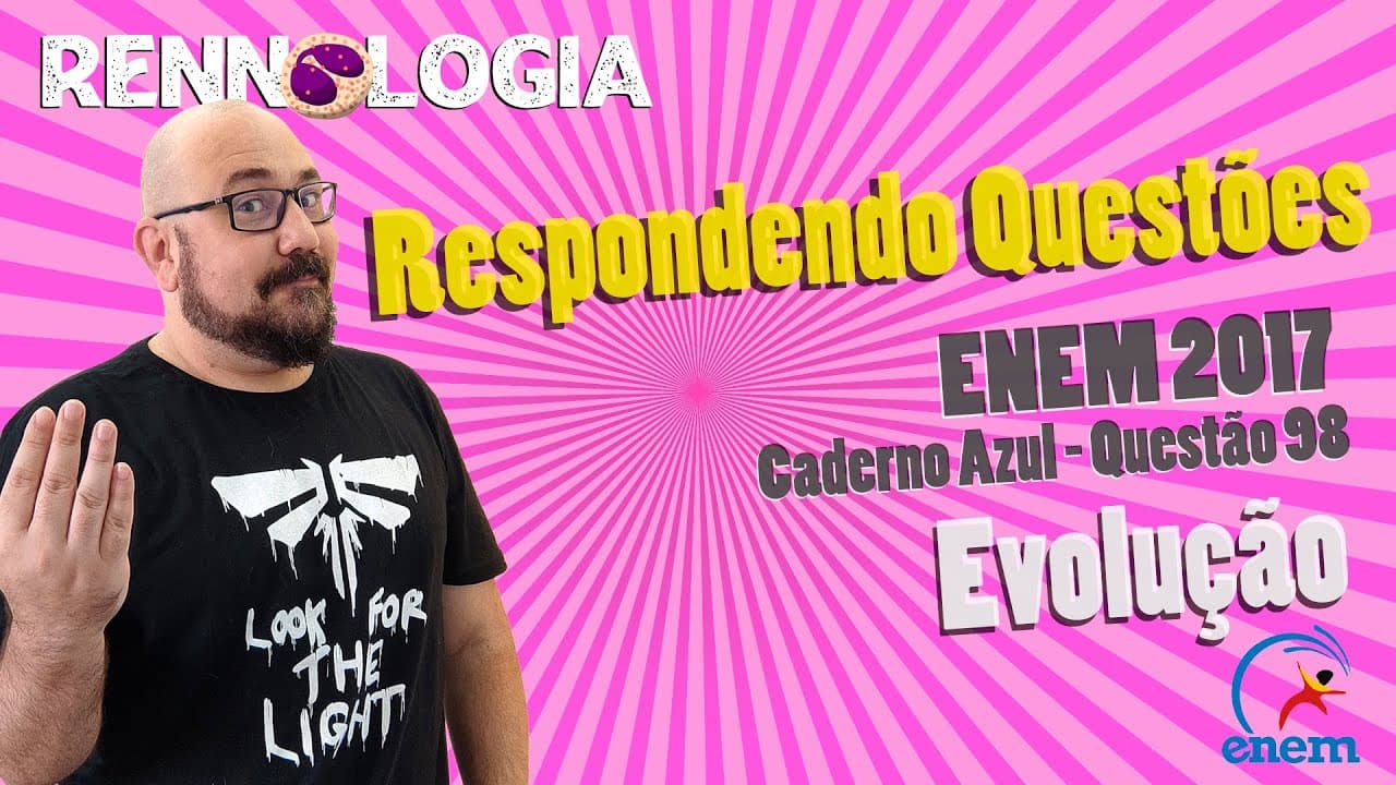 Thumbnail: Resolução de Questões - Evolução - ENEM 2017 - Caderno Azul - Questão 98