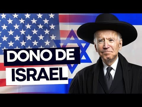 Thumbnail da aula: ISRAEL foi uma INVENÇÃO dos Estados UNIDOS? | Geopolítica |