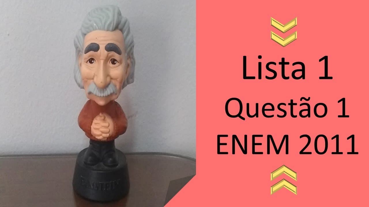 Thumbnail: Resolução -  Lista 1 - Questão 1 - ENEM 2011