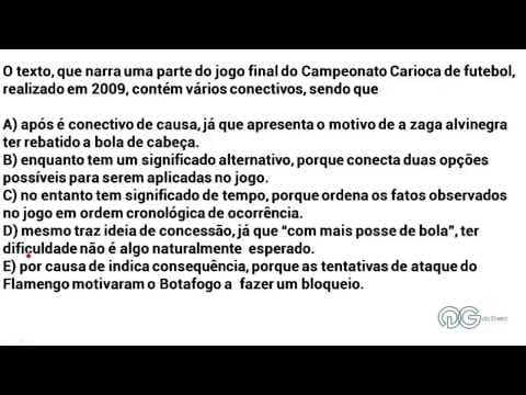 Thumbnail da aula: Português: Valor Semântico de Conectivos - ENEM