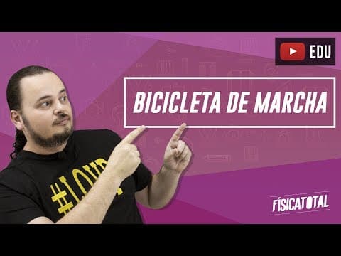 Thumbnail da aula: Bicicleta de marchas | transmissão de MCU | Física em Questões 030