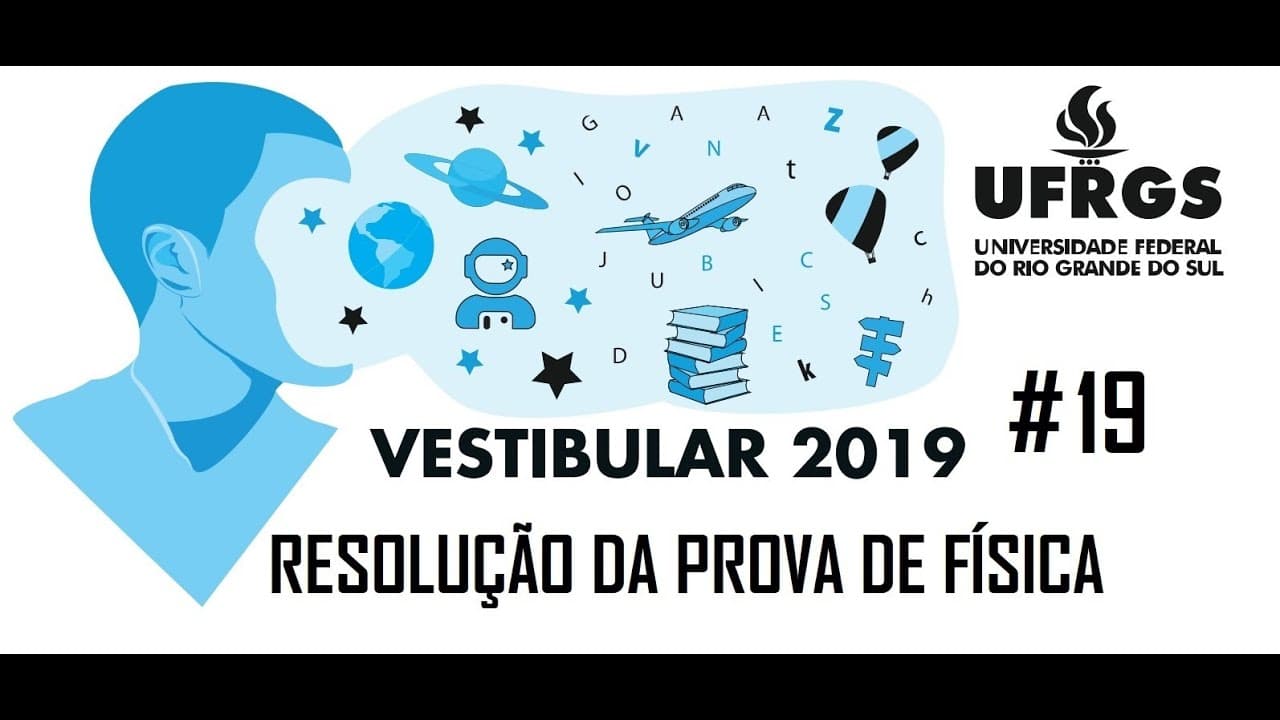 Thumbnail: Resolução da prova de FÍSICA – UFRGS – 2019 – Questão:19.
