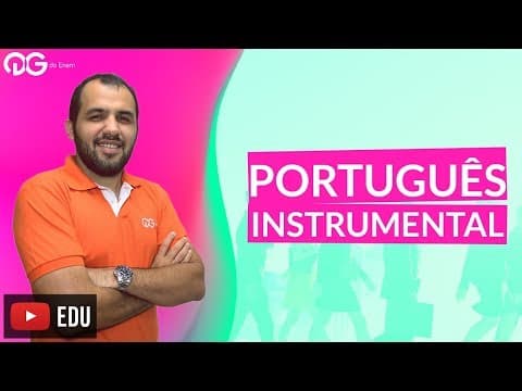 Thumbnail da aula: Português Instrumental e Redação - UERJ | FOCA na UERJ - Parte 2