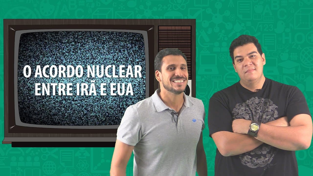 Thumbnail: Acordo Nuclear EUA e Irã - Uma Dose de Atualidades | Descomplica