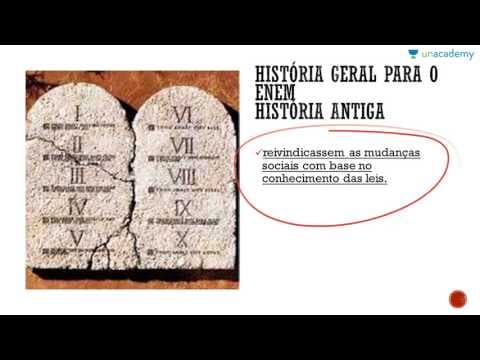 Thumbnail da aula: História Geral para o ENEM Questões comentadas - História Antiga