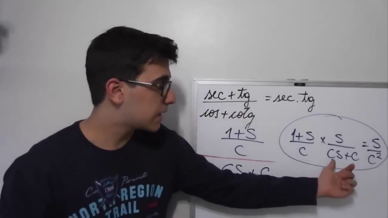 Thumbnail: Exercícios Resolvidos de IDENTIDADES TRIGONOMÉTRICAS | Exatas Exatas