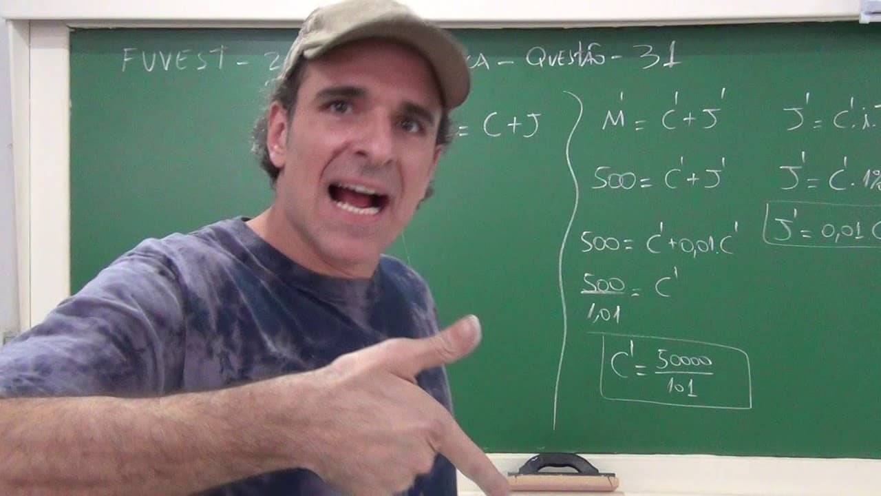 Thumbnail: FUVEST 2018 Matemática Questão 31