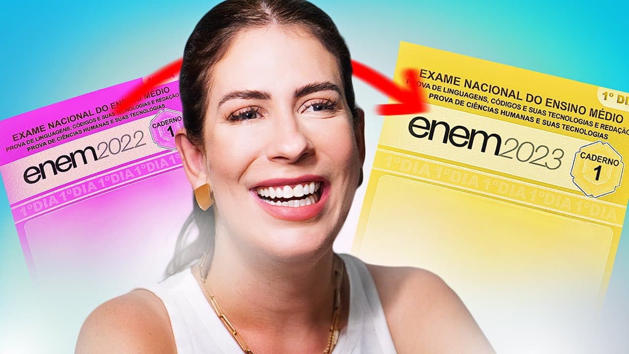 Thumbnail: URGENTE! Saiba o que mudou na CORREÇÃO da REDAÇÃO do ENEM 2023 (parte 1)