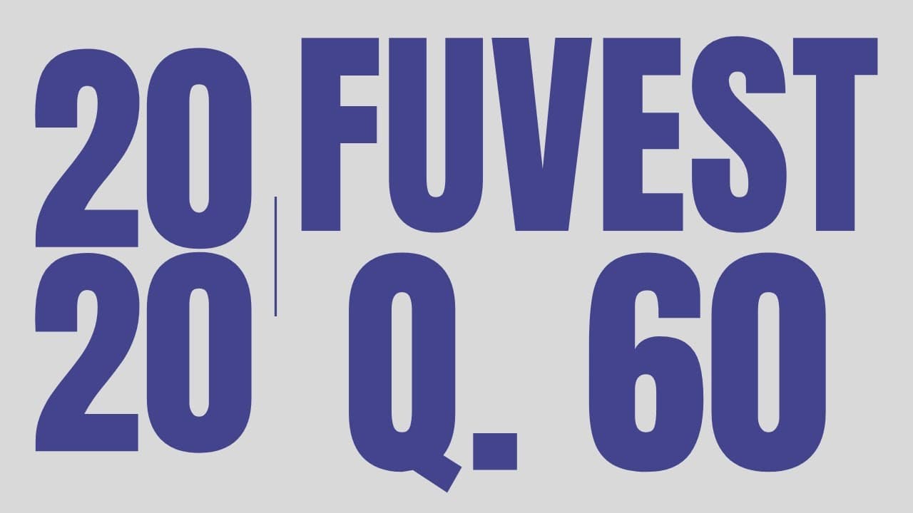 Thumbnail: FUVEST 2020: q. 60 [História]