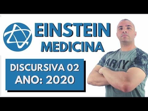 Thumbnail da aula: [EINSTEIN 2020/Q02] "Agentes desinfetantes são produtos químicos altamente oxidantes que, mesmo..."