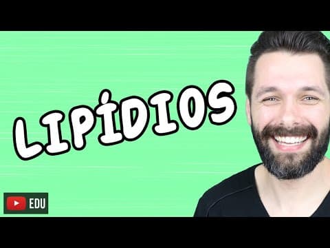Thumbnail da aula: LIPÍDIOS - COMPOSTOS ORGÂNICOS - BIOQUÍMICA | Biologia com Samuel Cunha