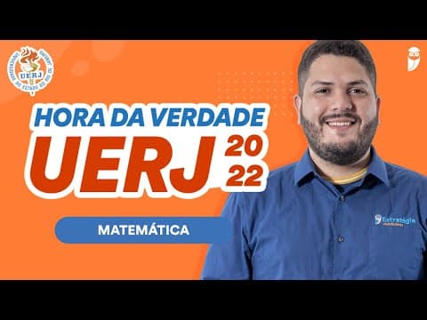 Thumbnail da aula: Revisão de Matemática - Hora da Verdade UERJ 2022