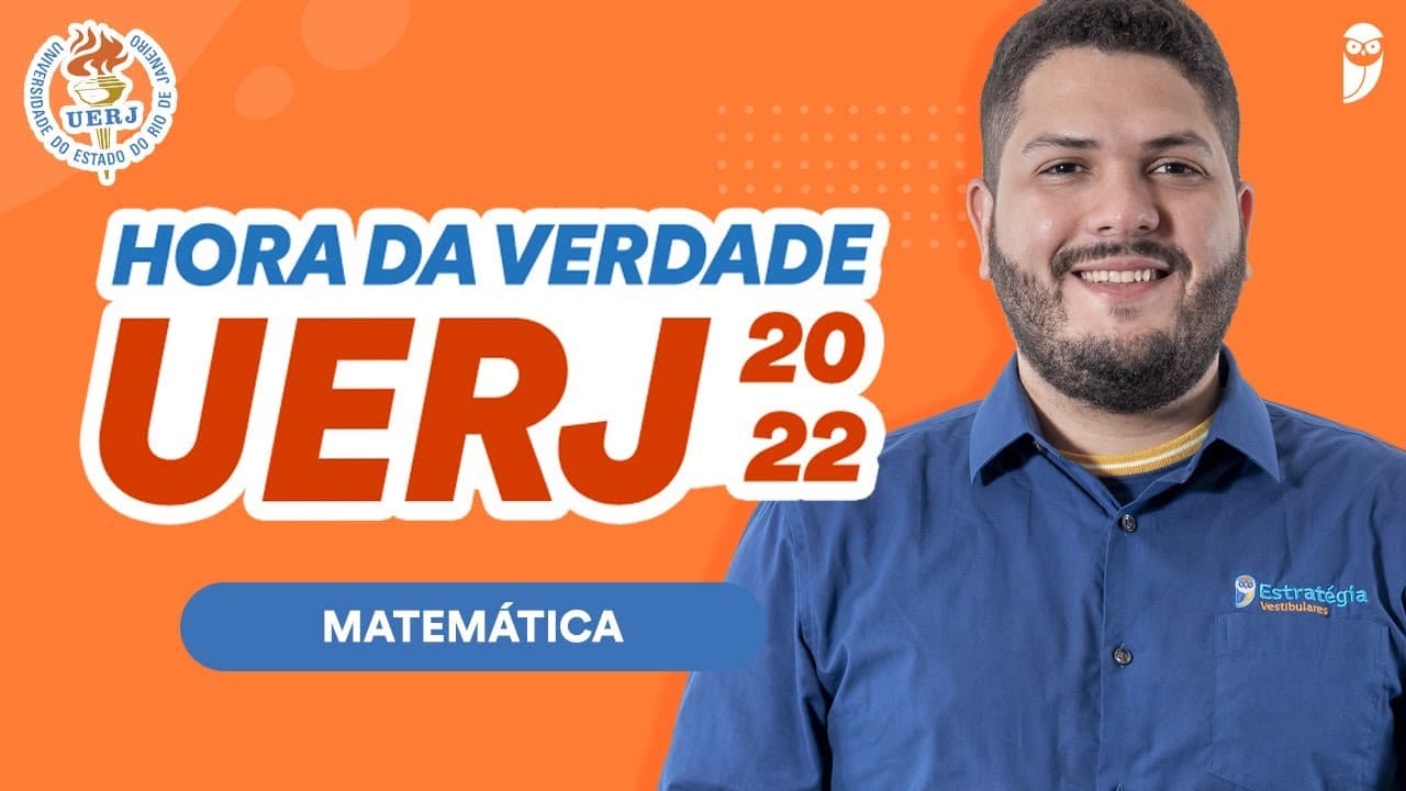Thumbnail: Revisão de Matemática - Hora da Verdade UERJ 2022