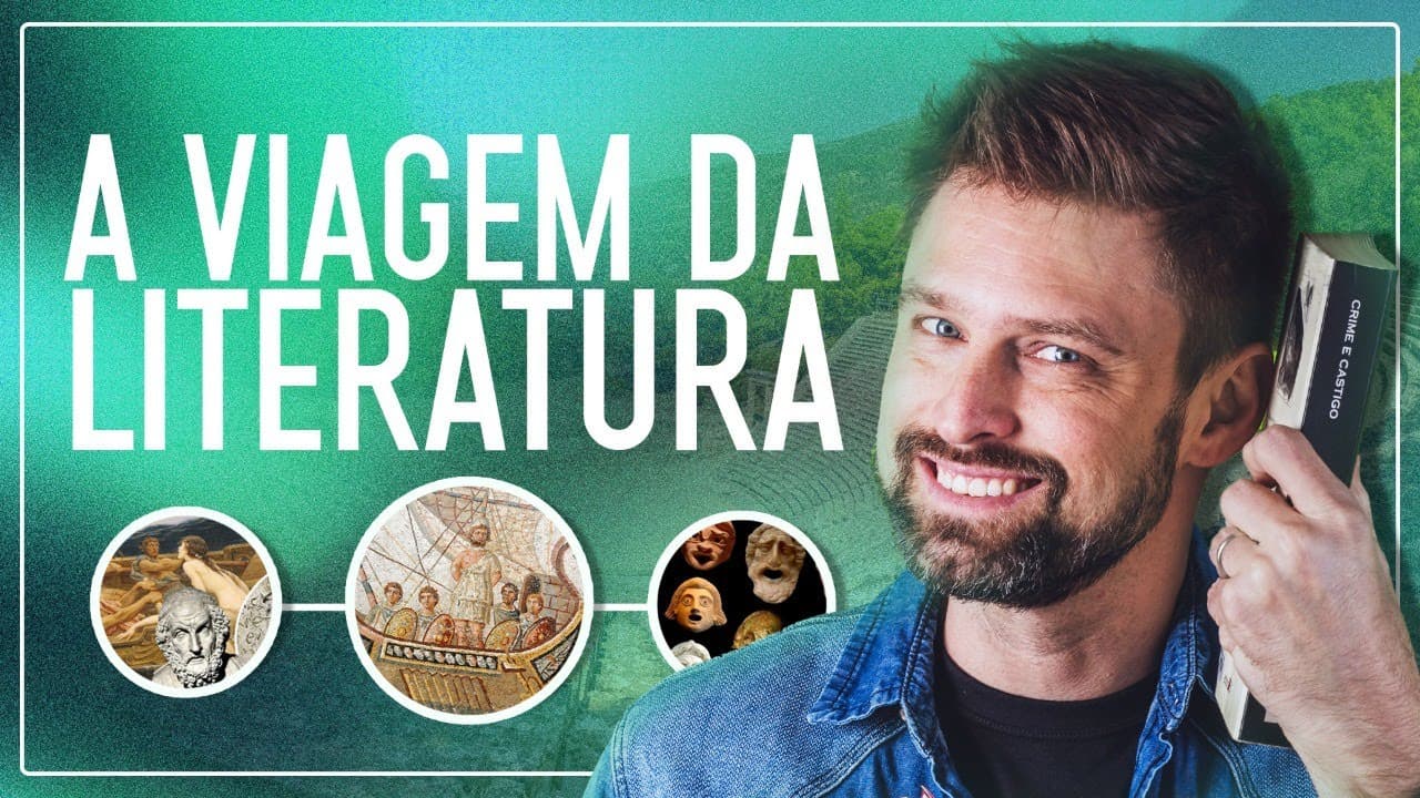 Thumbnail: A VIAGEM DA LITERATURA - Vamos conversar um pouco sobre a arte da palavra?
