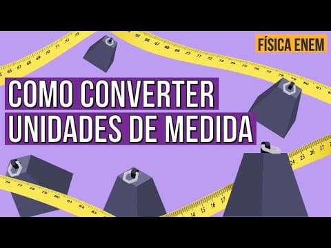 Thumbnail da aula: CONVERSÃO DE UNIDADES DE MEDIDA NA FÍSICA | Resumo Enem. Prof Luizildo Pittol