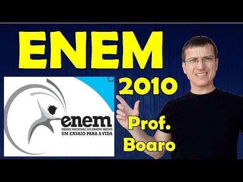 Thumbnail da aula: 47 - ENEM 2010 - Física - Ondulatória - Questão 47 resolvida (Caderno Azul) - Prof. Marcelo Boaro