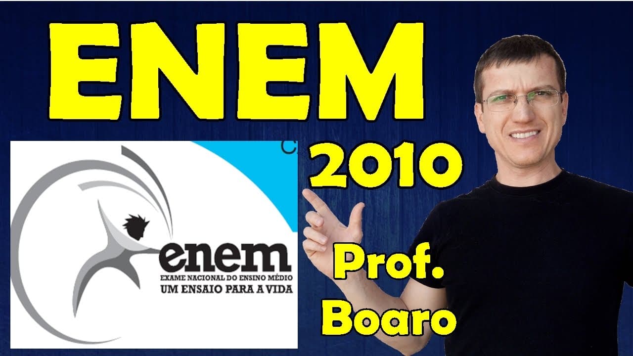 Thumbnail: 47 - ENEM 2010 - Física - Ondulatória - Questão 47 resolvida (Caderno Azul) - Prof. Marcelo Boaro