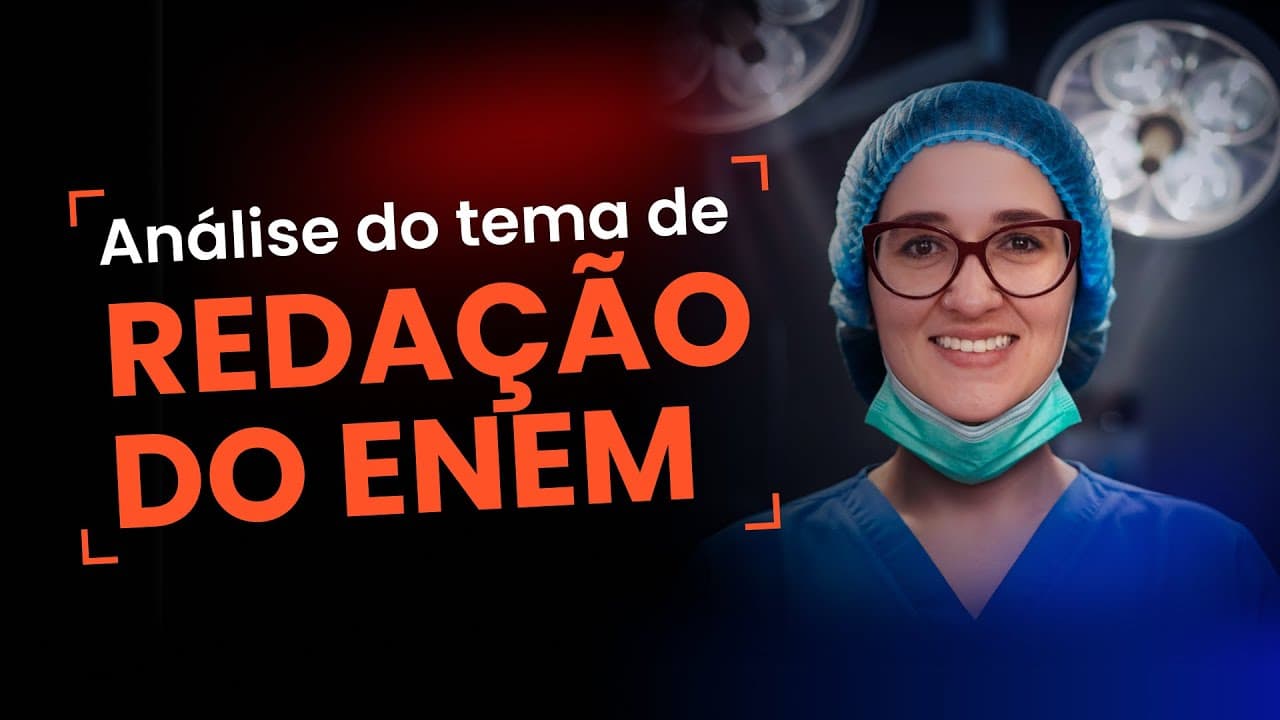 Thumbnail: Análise Redação ENEM 2025: "Perspectivas acerca do envelhecimento na sociedade brasileira"