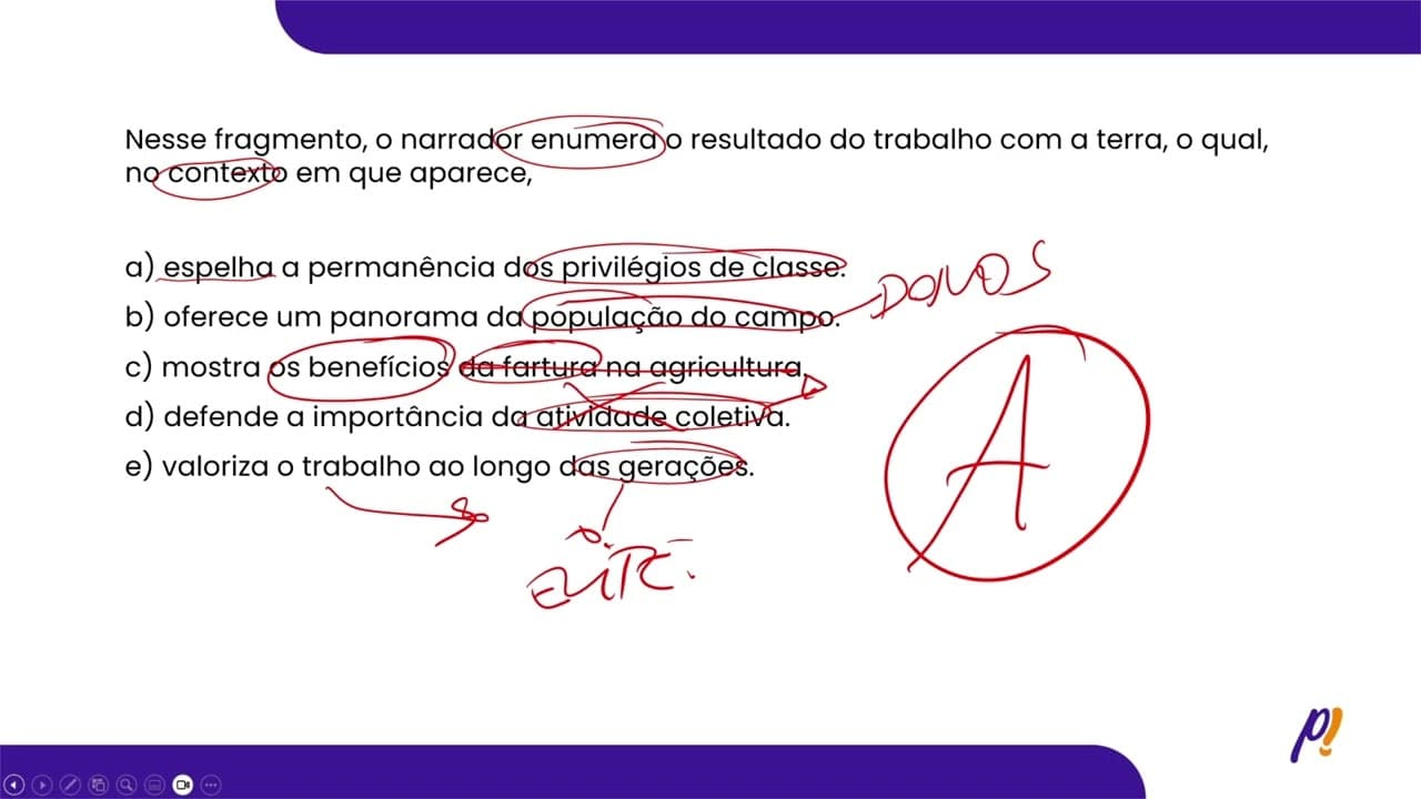 Thumbnail: ENEM 2025 | Muitos pensam que narrativa curta é sinônimo de conto, perdendo de vista gêneros...