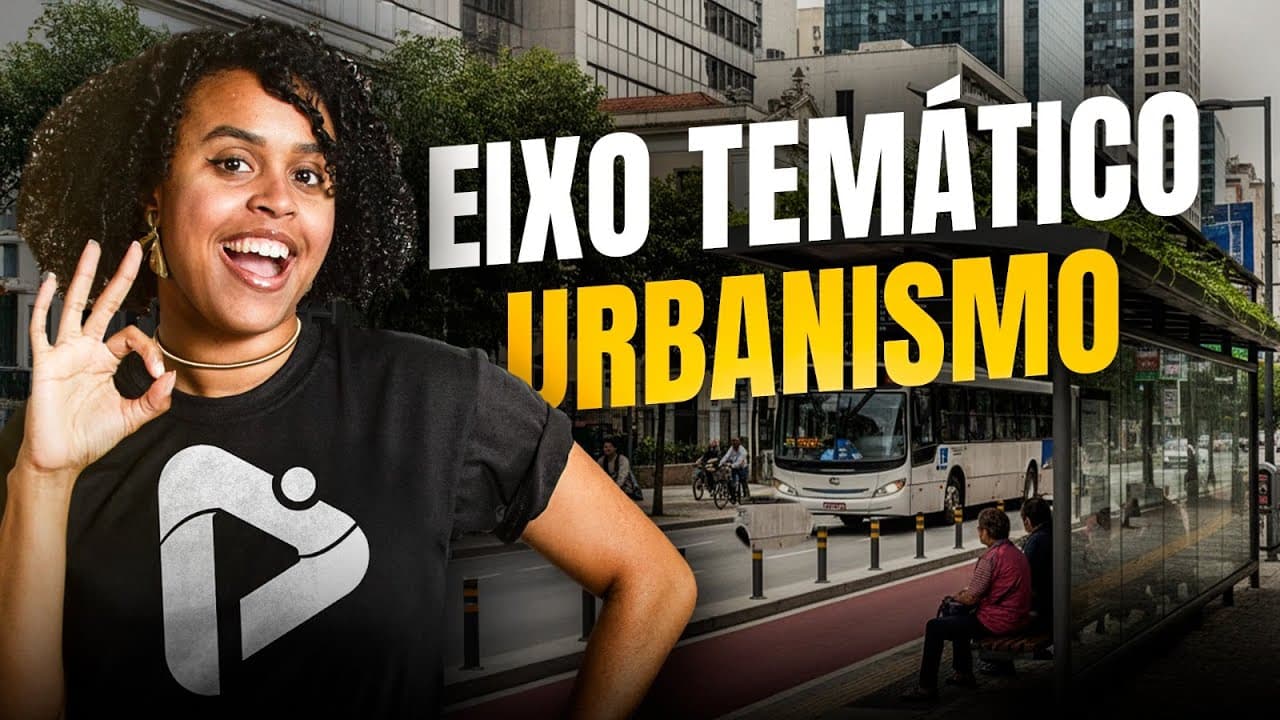 Thumbnail: Aprenda a usar esse eixo temático na redação do Enem 2025 | Proenem