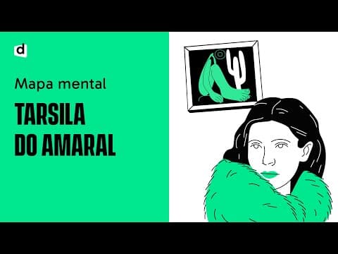 Thumbnail da aula: Quem foi Tarsila do Amaral? | Quer Que Desenhe