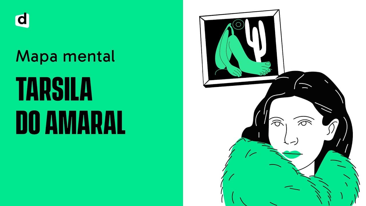 Thumbnail: Quem foi Tarsila do Amaral? | Quer Que Desenhe