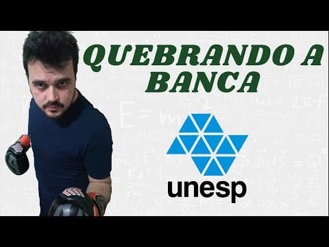 Thumbnail da aula: Física na 1º fase do vestibular da UNESP [estatísticas]